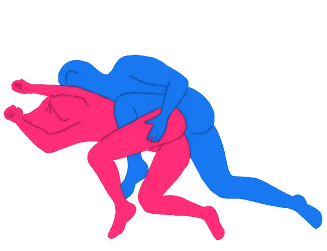 Position sexuelle La Cuillère Douce